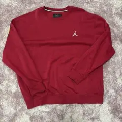 JORDAN スウェット トレーナー レッド XL