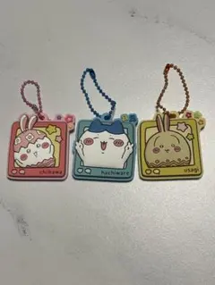 【新品】ちいかわぷっくりラバマスグミ4 ちいかわ、ハチワレ、うさぎ3種セット