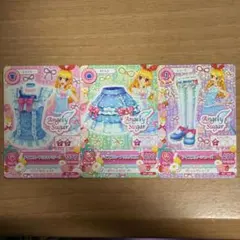 星宮いちご アイカツカード アイスブルーフリルコーデ