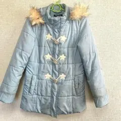 女の子 150cm 水色 アウター ジャケット コート
