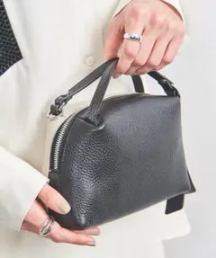 <GIANNI CHIARINI>ALIFA バイカラーバッグ S