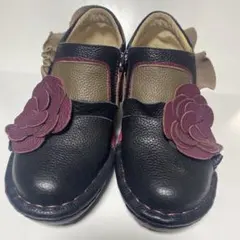 極美品】Estacion フラットシューズ フラワー ブラック 23cm - メルカリ