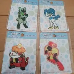 ポケモン 刺繍ワッペン 4種類セット