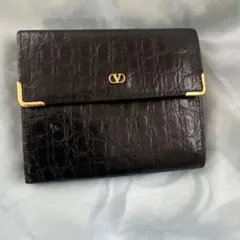 Valentino Garavani 二つ折り財布 黒のサムネイル