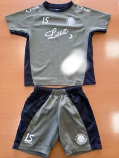 ルースイソンブラ セットアップ 130cm 練習着 カーキ サッカー フットサル