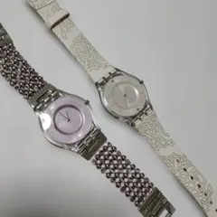 【まとめ売り】Swatch スウォッチ 腕時計 skin　スキン　2本のサムネイル