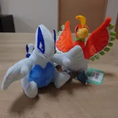 ポケモンフィット　ホウオウ •ルギア ぬいぐるみ 約20cm