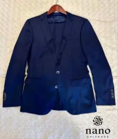 美品 ナノユニバース The 1st.Floor シルク スーツジャケット