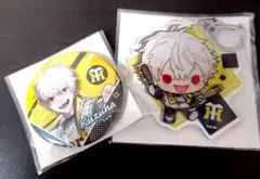 楽天コレクション　にじさんじ　葛葉　缶バッジ　アクキー
