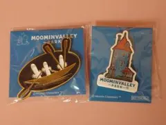 ムーミンバレーパーク ピンバッジ2点セット
