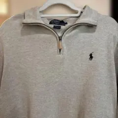 Polo by Ralph Lauren グレー ジップアップトレーナー
