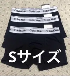 カルバンクラインCalvin Klein ボクサーパンツ 3枚セット Sブラック