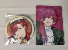 【未使用】にじさんじビスケット ローレン・イロアス 缶バッジ すき家 カード
