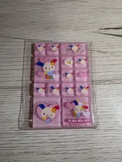 トレーディングミニタイルシール ウサハナ サンリオ