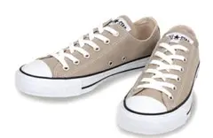 CONVERSE オールスター ベージュ ローカット スニーカー