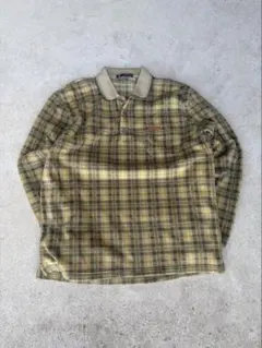 80sLacoste vintageベロア長袖ポロシャツ ビンテージ - メルカリ