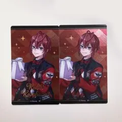 ツイステ　メタルクリアカード　リドル・ローズハート