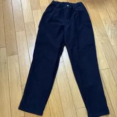 コーデュロイ黒ストレートパンツ　Ｊ.ＰＲＥＳＳ