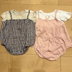 西松屋 ロンパース 2点セット 80cm