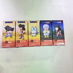 ドラゴンボール ワールドコレクタブルフィギュア 少年編3 全5種コンプセット
