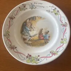WEDGWOOD ピーターラビット　クリスニング　プレートのサムネイル