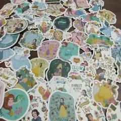 ディズニープリンセス シール