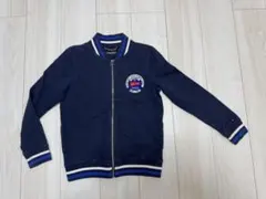 TOMMY ネイビー ジップアップジャケット