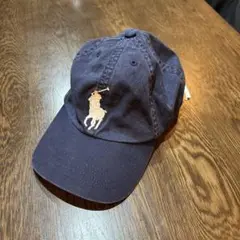POLO ネイビー キャップ
