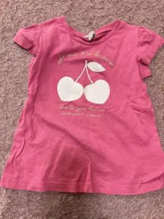 anyFAM ピンク チェリー Tシャツ 110のサムネイル