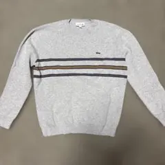 LACOSTE グレー トレーナー