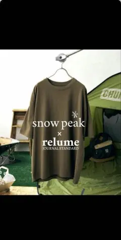 snow peak × relume 別注 Tシャツのサムネイル