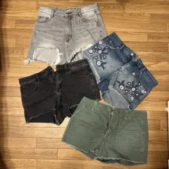 【セット】FOREVER 21 他　ショートパンツ 4点セット