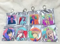 TSUTAYA限定　チェンソーマン　缶バッジ　アクリルキーホルダー