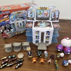 モンコレ付き　おまけ付き　変形！ポケモンジム　ポケモンバトル　対戦　おもちゃ