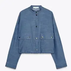 2025年最新】zara ボンバージャケット デニムの人気アイテム - メルカリ