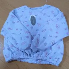 タグ付き130 裏起毛　トレーナー