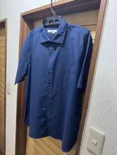 Prime Comfort 半袖シャツ LL ネイビー