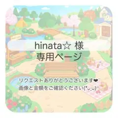 hinata☆(プロフ&商品説明必読⚠)様 おまとめ4点