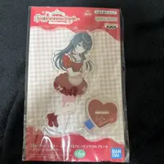 学マス スタンド付きビッグアクリルプレート スウィートストロベリー　月村手毬