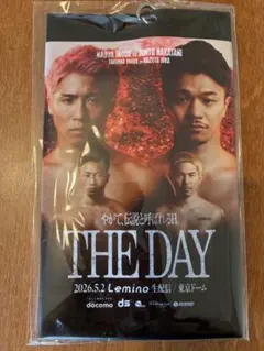 新品未開封【アリーナ席限定】THE DAY チケットホルダー井上尚弥 ×中谷潤人のサムネイル