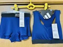 adidas スポーツブラ ハーフショーツ L セットのサムネイル