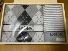 BeBe タオルセット アーガイル柄 ボーダー柄のサムネイル