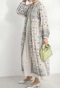 パネル柄★ボリュームワンピース★CRAFT STANDARD BOUTIQUE