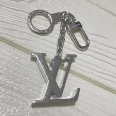 LOUIS VUITTON LVロゴ キーホルダー ブルー クリア - メルカリ