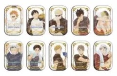 ハイキュー‼︎ スクエア缶バッジ セット クールダウン おすわり セブンネット限定