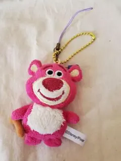 ロッツォ ぬいぐるみバッジ　ストラップ　キ－ホルダー　トイ・ストーリー