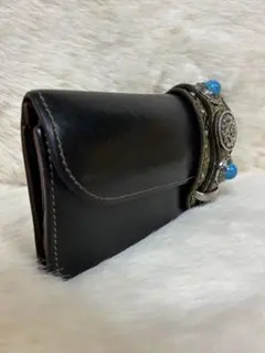 ALZUNI アルズニ　パイソン　バイカーズウォレット