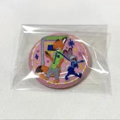 ディズニー刺繍缶バッジ2 ズートピア