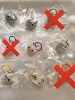 【匿名配送】あわわちゃん めじるしチャーム ガチャ