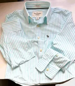 ☆☆Abercrombie & Fitch MUSCLE 長袖シャツ　ストライプのサムネイル